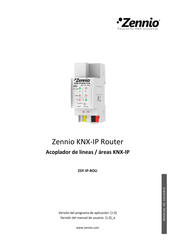 Zennio KNX-IP ZSY-IP-ROU Manual De Usuario