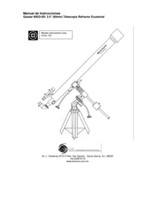 Meade Instruments Quasar 60EQ-SD Manual De Instrucciones