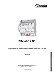 Zennio DIMinBOX 2Ch Manual De Usuario