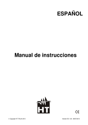 HT 8100 Manual De Instrucciones