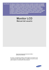 Samsung SyncMaster E1920NX Manual Del Usuario