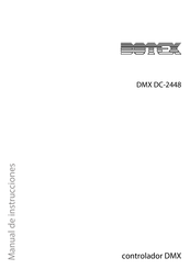 Botex DMX DC-2448 Manual De Instrucciones