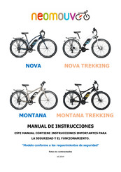 Neomouv NOVA TREKKING Manual De Instrucciones