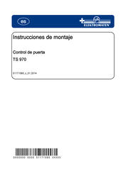 GFA TS 970 Instrucciones De Montaje