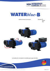 HERBORNER pumpentechnik Waterblue-B-PM Instrucciones De Servicio