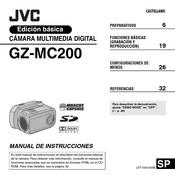 JVC GZ-MC200 Manual De Instrucciones