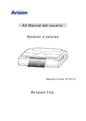 Avision BT-0911S Manual Del Usuario