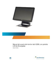 Elo TouchSystems 2200L Manual Del Usuario