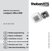 Theben HTS compact office DIM Manual De Instrucciones