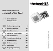 Theben HTS compact office DALI Manual De Instrucciones