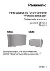 Panasonic SC-ALL8 Instrucciones De Funcionamiento