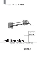 Siemens milltronics MWL Instrucciones De Uso