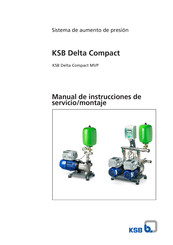 KSB Delta Compact MVP Serie Manual De Instrucciones De Servicio/Montaje