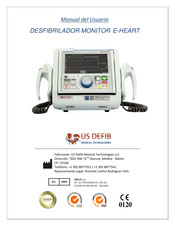 US Defib E-HEART Manual Del Usuario