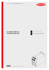 Fronius TransSteel 5000 Syn Manual De Instrucciones