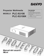 Sanyo PLC-XU106 Manual Del Usuario