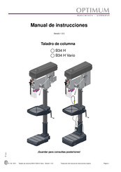 Optium B34 H Manual De Instrucciones