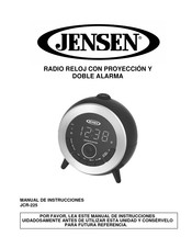 Jensen JCR-225 Manual De Instrucciones