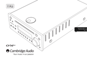 Cambridge Audio one+ Manual Del Usuario