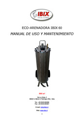 IBIX 13 Manual De Uso Y Mantenimiento