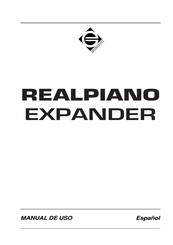 General Music RealPiano Expander Manual De Uso