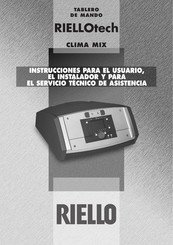 Riello RIELLOtech CLIMA TOP Instrucciones Para El Usuario