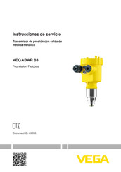 Vega VEGABAR 83 Instrucciones De Servicio