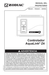 Zodiac AquaLink Z4 Manual Del Propietário