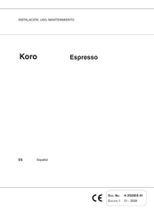 N&W Global Vending Koro Espresso Manual De Instrucciones