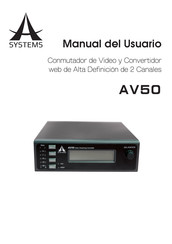 Asystems AV50 Manual Del Usuario