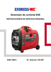 Endress ESE 2300 i Instrucciones De Servicio-Original