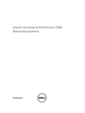 Dell Precision Workstation T7600 Manual Del Propietário