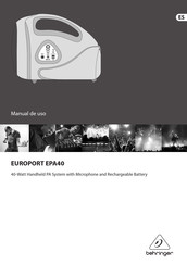 Behringer Europort EPA40 Manual De Uso