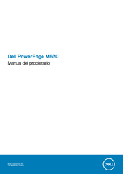 Dell PowerEdge M630 Manual Del Propietário