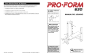 Pro-Form 630 Manual Del Usuario