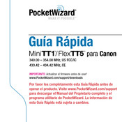 PocketWizard FlexTT5 Guía Rápida