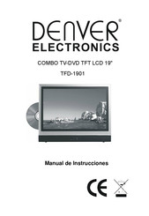 Denver Electronics TFD-1901 Manual De Instrucciones