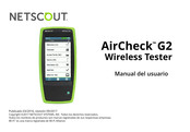 NETSCOUT AirCheck G2 Manual Del Usuario