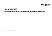 Megger MIT300 Serie Manual Del Usuario