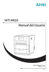 HiTi Digital M610 Manual Del Usuario