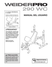 WeiderPro 290 WC Manual Del Usuario