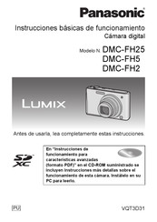 Panasonic Lumix DMC-FH25 Instrucciones De Funcionamiento