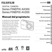 FujiFilm FINEPIX AX300 Serie Manual Del Propietário