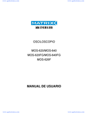 Matrix MOS-640FG Manual De Usuario
