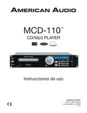 American Audio MCD-110 Instrucciones De Uso