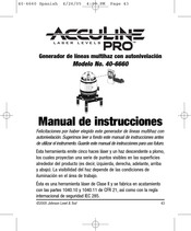 AccuLine PRO 40-6660 Manual De Instrucciones