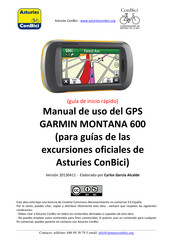 Garmin MONTANA 600 Manual De Uso