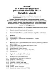 Technaxx TX-23 Manual Del Usuario