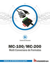 intelektron MC-100 Manual De Referencia De Equipo