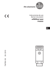 IFM Electronic Efector500 PN50XX Serie Instrucciones De Uso